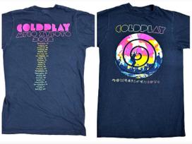 VTG 2012 Coldplay Mylo Xyloto Live Tour 2012 T-shirt size S-5XL L