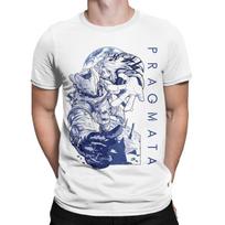 Pragmata Game Diana Eye T Shirt for Unisex Women 100 Cotton Novelty TShirts Round Collar  Tees Short Sleeve Tops Birthday Present S