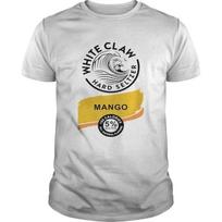 White claw Hard seltzer Mango Halloween Costume shirt S