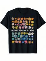 Ce Minds Of All Kinds,  Awareness, Sped Teacher T-Shirt S įvairiaspalvis