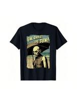 Ew, Gross! The Sun! Vampire At The Sunny Beach Summer Goth T-Shirt S įvairiaspalvis