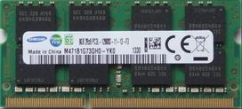 Genuine Samsung PC3-12800 (DDR3-1600) SO-DIMM 8GB Laptop Memory, DDR3L Compatible Model (Supports both 1.35V and 1.5V voltages)