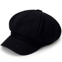 Women's Autumn Winter Octagonal Hat Casual Fashion Beret Spring Outdoor Newsboy Cap Painter Cap One Size