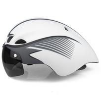 Wildside Aero TT Road Bicycle Helmet Racing Ultralight Triathlon TT Bikes Safety Helmets Goggles Cycling Sports Bike Accessories L