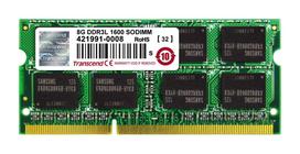Transcend Laptop Memory, PC3L-12800 DDR3L 1600 8GB, 1.35V (Low Voltage) - 1.5V Dual Voltage Compatible, 204-pin SO-DIMM TS1GSK64W6H