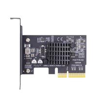 xiwai 20Gbps USB 3.2 Gen2 Type-CType-E Front Panel Socket to PCI-E 4X Express Card Adapter for Desktop Motherboards