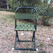 Portable Thickened Backrest Folding Stool for Outdoor and Fishing Use
