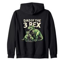 A T-Rex zip-up hoodie for dads who love dinosaurs.