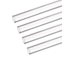 uxcell PETG Tubing, Hard Tubing, 12mm Inner Diameter, 16mm Outer Diameter, 0.5m Length, Clear, for PC Water Cooling Systems, 4pcs