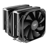 PC Cooler PCCOOLER G6-BK Twin Tower Side-Flow CPU Cooler with 2 x 130mm Fans, Compatible with LGA1700AM5, Supports TDP 250W