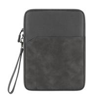 Briefcase Notebook Pouch Shockproof Tablet Protective Case Computer Storage Bag  School 9.7-11inch tamsiai pilka spalva