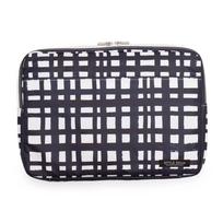 STYLE Decor PC Case, Laptop Case, Cover, Stylish and Cute, for 13.3-inch Laptops, Navy Check Pattern, Simple Design, W0707910-NVL2602 (Includes