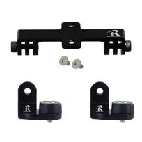 [REC-MOUNDS] Double Base 1 + Light Adapter Set for GoPro or LEZYNE (400-Double-GP3 + GP-LEZ4 x 2) [DGP3+LEZ4-2]