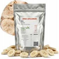 Banany Liofilizowane Plastry Banan Liofilizowany Owoce 50 G Słodkie Świeże