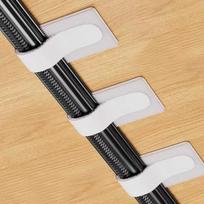 10Pcs Reusable Cable Ties Fastening Wire Organizer Cord Rope Holder Self Adhesive Adjustable Cord Organizer Straps
