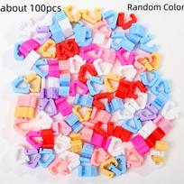 100pcs Colorful Balloon Sealing Clips High Quality Plastic Material Balloon Clamps Useful Design Sealing Function