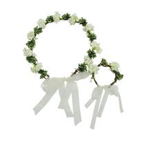 Silk Flower Forest Fairy Wreath - Children's Travel & Dance Headdress