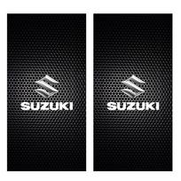 2 vnt. Automobilio stiliaus B statramsčio centrinės kolonos lipdukai Suzuki Vitara Swift SX4 Ignis Baleno Ertiga Ciaz S-cross priedams