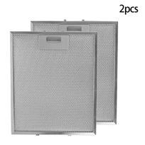 2PCS Grease Filters Aluminum Mesh 30cm X 25cm Cooker Hoods And Kitchen Extractor Hoods Home Improvement Exhaust Fans