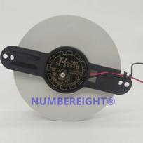 New Circular Fan For M-3051B DC 12V 0.45A 9225 2 Line  Refrigerator Butterfly Round Cooling B9225M12S ND1 Radiator white fan