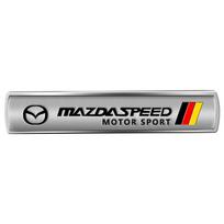 1 vnt. Metalinio lydinio Automobilio Sparno Kairės ir Dešinės Pusės Ženkliukai Kėbulo Sparno Lipdukai Mazda MS 2 3 6 gg gj gh cx5 cx30 cx3 mx5 Axela Speed gray
