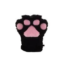 1Pc Kawaii Cartoon Cat Bear Claw Paw Plush Gloves Women Winter Warm Finger Mittens Lolita Cosplay Costume Gloves