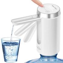 LED Display Water Bottle Pump Foldable Electric 1200mah Type C Rechargeable Automatic Stop Touch Button 3 Quantitative Settings balta