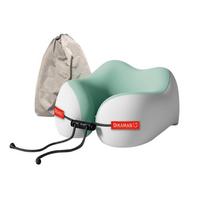 Portable U-shaped Pillow Press-inflatable Ergonomic Neck Pillow Double Hump Design Cervical Pillow