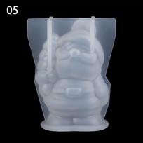 Snowman Elk Santa Claus Crystal Resin Mold Epoxy Resin Molds Jewelry Making Tools Christmas Silicone Mould