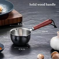 Compact Non-Stick Stainless-Steel Grilling & Omelette Pan for Outdoor Adventures