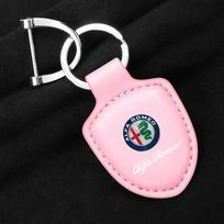 Car Key Chain shield Shape Perfect Exquisite Keyring Jewelry For Alfa Romeo giulia stelvio giulietta 159 147 156 166 Accessories