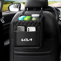 Odinė automobilio salono sėdynės nugarėlės laikymo organizatoriaus dėžutė Kia KN Sportage GT Line Ceed Picanto Cerato Seltos Soul Rio priedams