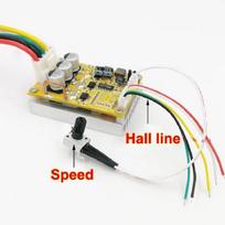 DC 5-36V 350W BLDC Three-Phase Brushless (With Hall) Motor Controller Brushless Sensor Motor Driver