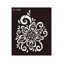 Hollow Henna Tattoo Stencil Fake Tattoo Decals Mehndi Stickers Henna Tattoo Template Wolf Butterfly Dragon Phoenix India Flower