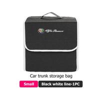 Felt Car Trunk Storage Box Folding Travel Organizer Tool Case For Alfa Romeo 159 Giulietta Giulia 147 Mito 156 159 166 GT