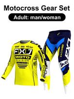 motocross gear set Enduro cross Jersey Pant Kits Racer Gear Set Off-road Mens Kits Women's mountain Downhill Motorcycle MX S-30