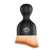 For Alfa Romeo 159 147 156 166 Giulietta Giulia Mito Stelvio Brera Spider Car Interior Cleaning Soft Brush Tool Dust Remover