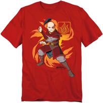 Avatar The Last Airbender - Zuko Flame Burst -  Men Children's T-shirt 160