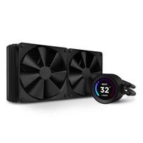 NZXT Kraken Elite 280 - RL-KN28E-B1 - 280mm AIO CPU Liquid Cooler - Customizable 2.36-inch Wide-Angle LCD Display for GIFs, Images, Performance