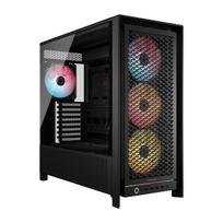 CORSAIR FRAME 5000D RS ARGB Modular High Airflow Mid-Tower PC Case, Black, Fully Customizable Design, InfiniRail™ Fan Mounting System, Multiple