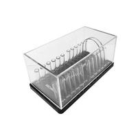 Dental Orthodontic Wire Stand Organizer Dentistry Acrylic Ortho Arch Wires Holder Container Dentist Archwire Storage Box Case