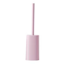 Anti-Odor Ceramic Toilet Brush with Holder Set Long Handle Durable Bristles Non Scratch Toilet Bowl Brush Bathroom Supplies