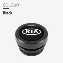 Car Styling Cigarette Lighter Dust Covers Button Protector Dustproof Cap For KIA K2 K3 Ceed Sorento Sportage Proceed K5 Optima juoda