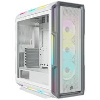 CORSAIR iCUE 5000T RGB Tempered Glass Mid-Tower Compact ATX PC Case White CC-9011231-WW