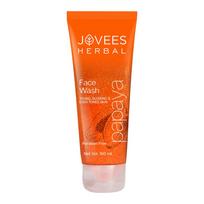 Jovees Herbal Papaya Face Wash For Glowing and Clear Skin with Papaya & Bilberry Ext | Gentle Cleanser For Brightens Skin - 180ml 180 ml