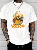 I'm A Side Chick Thanksgiving Dinner Turkey Trot Day Funny Unisex T-Shirt XXL