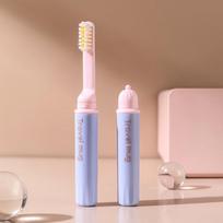 Plastic Folding Toothbrush Mini Convenient Soft Bristle Toothbrush Lightweight Adults Children Tooth Brush