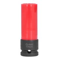 Red & Black Lug Nut Socket 17mm Size Wheel Lug Nut Protector  Tire Maintenance Technicians