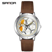 Kai Sanda nauja paprasta ir madinga asmenybė, Run Male Menya Watch Creative Waterproof