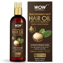 Wow Skin Science Makadamijų riešutų plaukų aliejus, 200ml